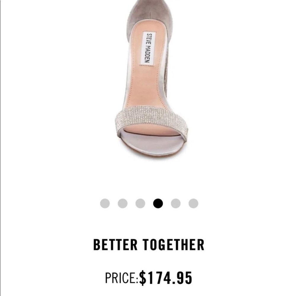 Steve Madden Crystal Heels (9) - Picture 2 of 8